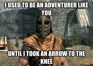 the butt of the joke (daniel) Skyrim_garde